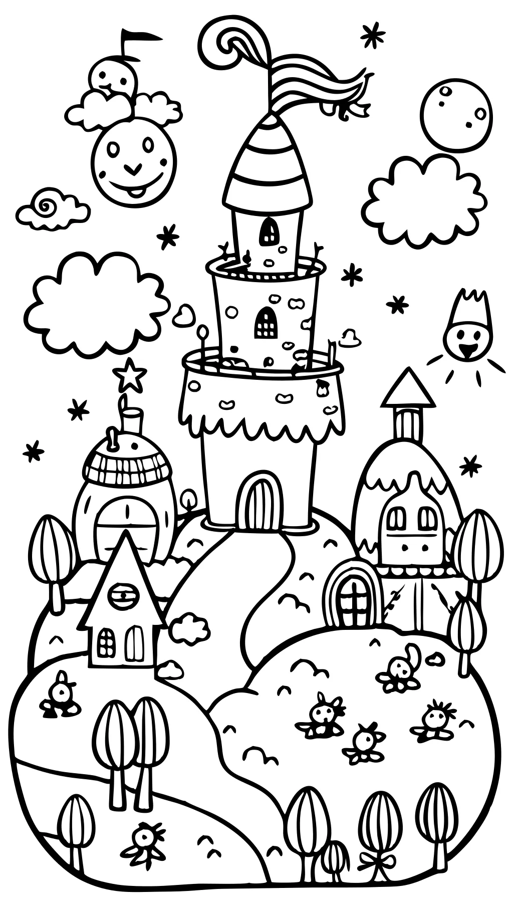 Dr.Seuss Coloring Pages